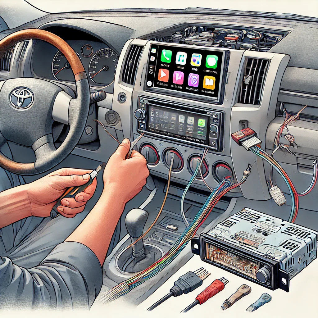 Installer CarPlay sur Toyota RAV4 (2007-2011) : Guide Complet