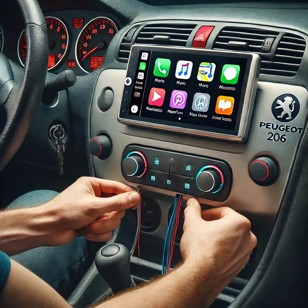 Installation CarPlay 206 : Tout ce qu’il faut savoir pour votre Peugeot 206