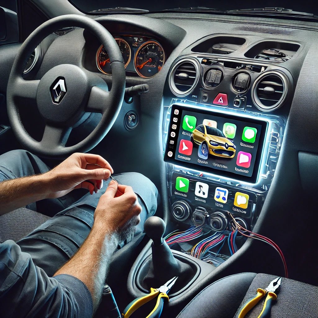 Comment installer CarPlay sur une Renault Clio 2 (2001-2012) : Guide complet et autoradios compatibles dès 119 € - carplay-voiture