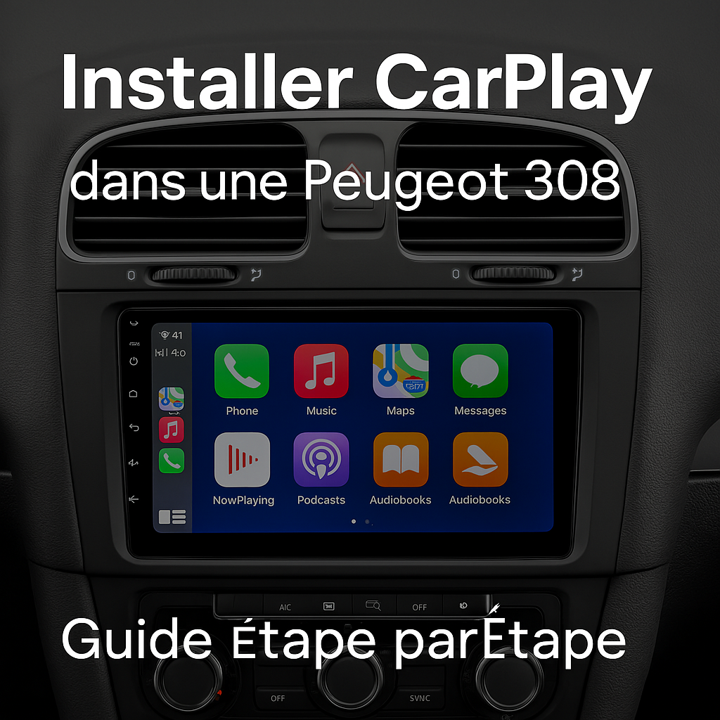 installer carplay peugeot 308