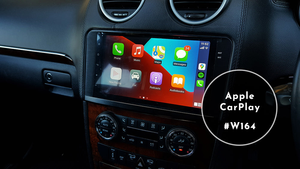 Comment installer CarPlay sur Mercedes W164 (2005-2012) : Guide complet pour débutants étape par étape