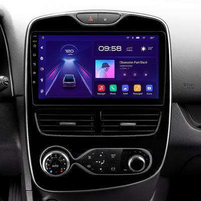 Écran Clio 4 Apple CarPlay (2012–2016) – Autoradio Android, Bluetooth, GPS et WiFi intégré