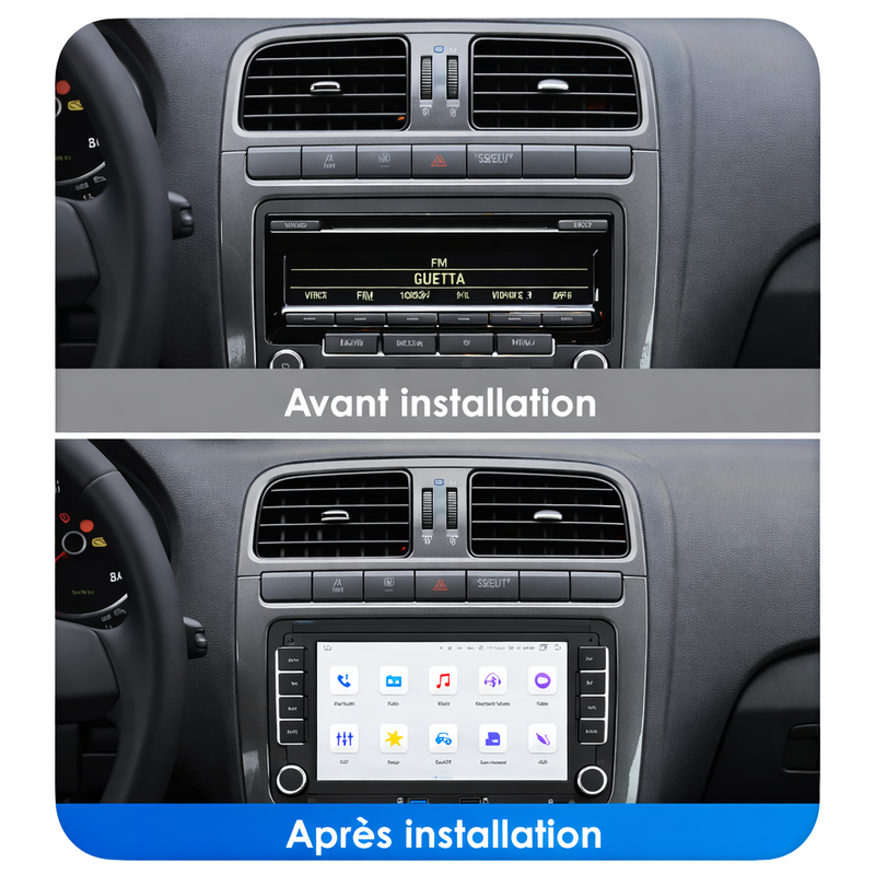 autoradio volkswagen tiguan 2007-2013