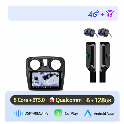 AUTORADIO CARPLAY DACIA SANDERO 2012–2019