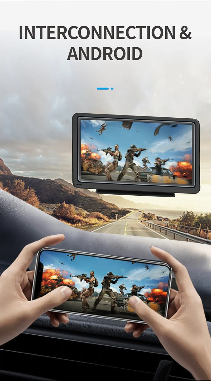 Écran CarPlay Portable Universel 7 Pouces – Sans Fil ou Filaire, Mirror Link, vue 14
