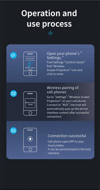 Écran CarPlay Portable Universel 7 Pouces – Sans Fil ou Filaire, Mirror Link, vue 11
