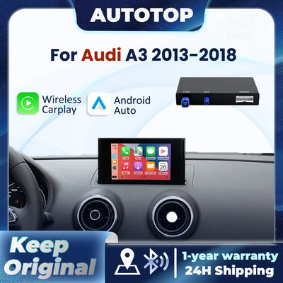Décodeur CarPlay Sans Fil pour Audi A3 A4 A5 Q7