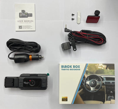 Dashcam voiture 3 caméras WiFi – Vision intérieure + nuit + G-Sensor