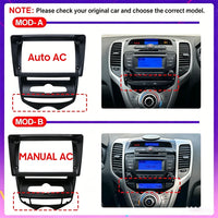 Autoradio CarPlay Hyundai ix20 (2010-2023) – Écran 9 pouces, jusqu'à 12 Go + 256 Go, vue 3