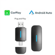 Adaptateur CarPlay Sans Fil 2 en 1 – CarPlay et Android Auto, USB-A et USB-C