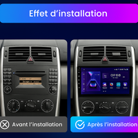 Autoradio CarPlay Mercedes Classe A W169 (2004-2012) – 6 Configurations, Android 13, vue 2