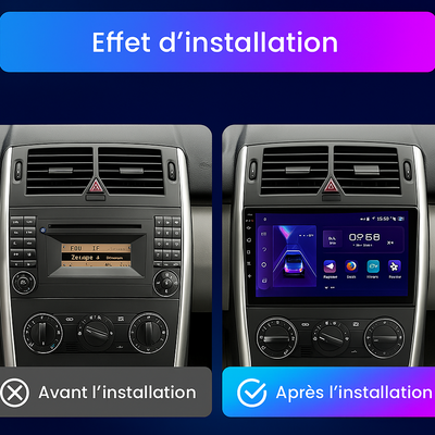 CARPLAY MERCEDES CLASSE A W169 (2004-2012) F1