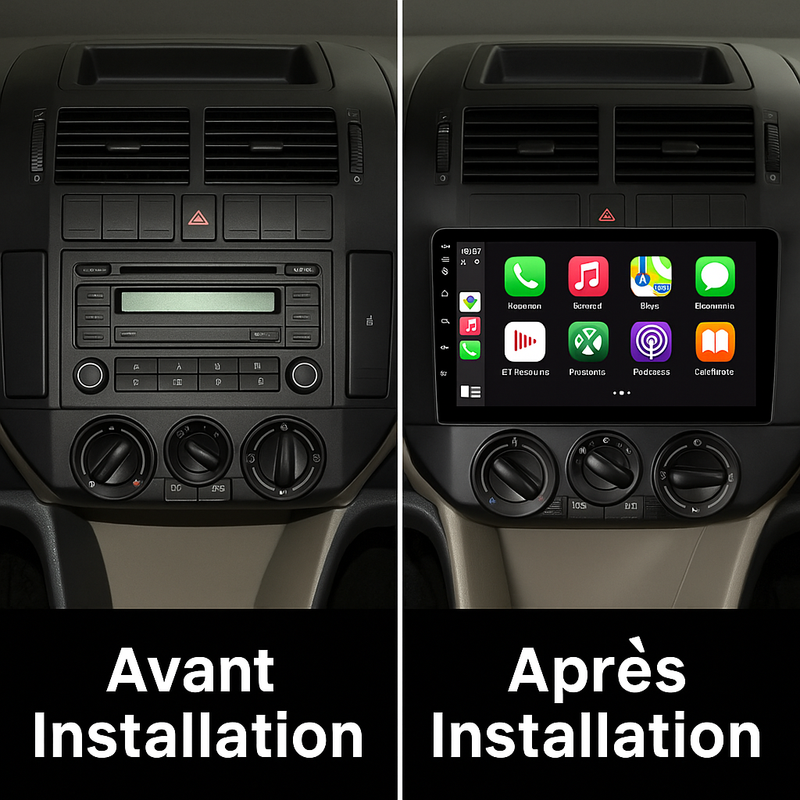 CARPLAY POLO 4 (2001 - 2011) N1 - Compatible avec - Disponible sur carplay - voiture