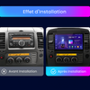 Autoradio Android Auto Nissan Navara – CarPlay sans fil D40 2006–2012
