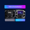 Autoradio 2 Din Mercedes Vito 2014-2020 – Écran tactile HD, CarPlay sans fil et GPS intégré