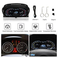 Compteur Digital BMW E60 E61 (2003-2009) – Écran IPS 12,3 pouces, vue 2