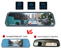 Rétroviseur Caméra Tactile 10 Pouces – Double Caméra 1080P, Mode Parking, vue 7