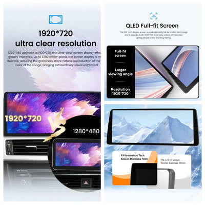 Autoradio Android BMW Série 7 F01 F02 CarPlay Sans Fil