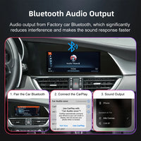 Boîtier CarPlay Alfa Romeo Giulia et Stelvio (2017-2020) – Écran d'origine conservé, vue 6