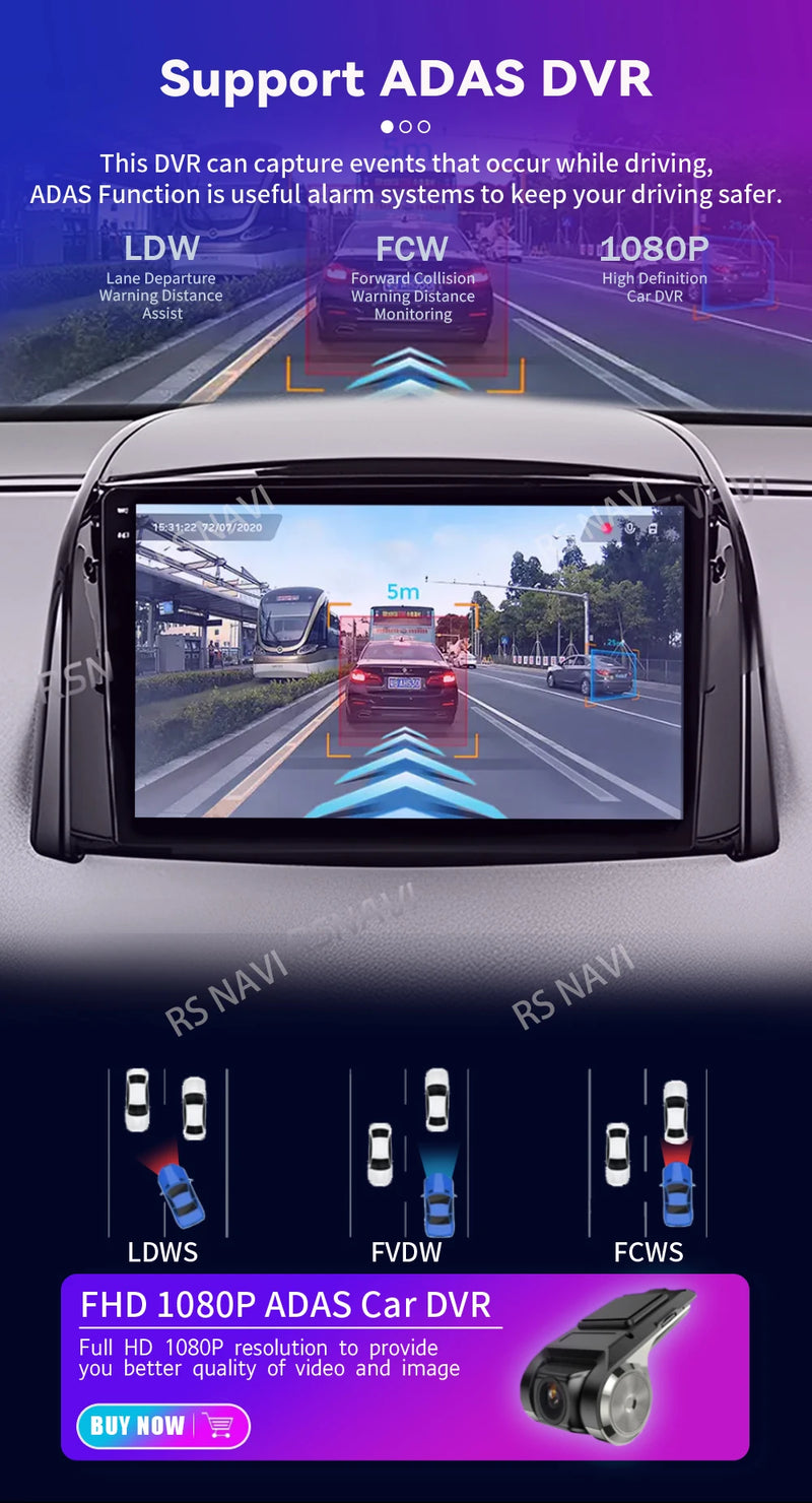 Autoradio CarPlay Renault Koleos (2008-2016) – Écran 9 pouces sans fil, jusqu'à 16 Go + 512 Go, vue 26