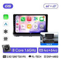 Autoradio CarPlay Dacia Logan, Sandero et Jogger (2019-2023) – Écran 10 pouces, jusqu'à 8 Go + 256 Go, vue 40