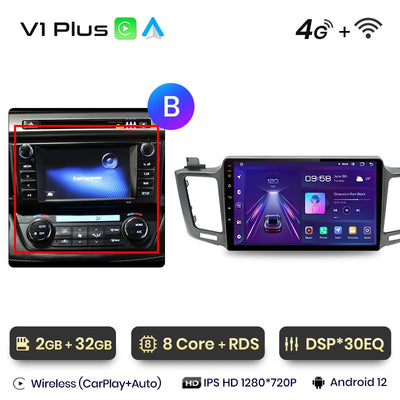 CARPLAY TOYOTA RAV 4 (2012-2018) B4