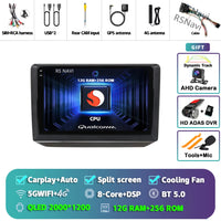 Autoradio CarPlay Skoda Fabia 2 (2007-2014) – Écran QLED, jusqu'à 16 Go + 512 Go, vue 10