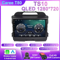 Autoradio CarPlay Kia Sportage 3 SL (2010-2016) – Écran QLED 9 pouces, jusqu'à 12 Go + 256 Go, vue 7