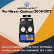 Autoradio CarPlay Nissan Qashqai J10 (2006-2013) – Écran IPS 9 pouces, Android 14, sans fil