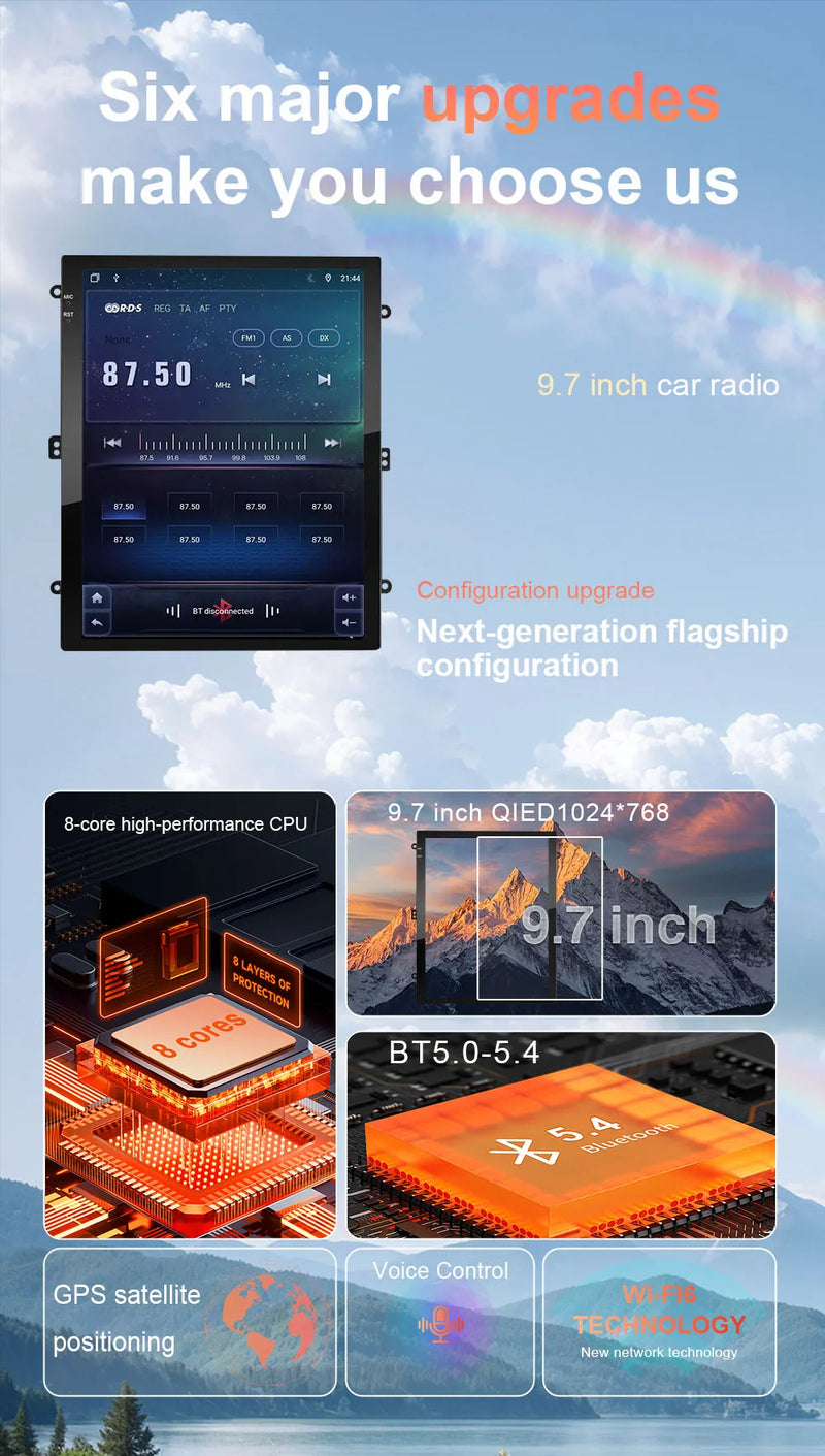 Autoradio CarPlay Hyundai ix35 (2009-2015) – Écran vertical 9,7 pouces, jusqu'à 8 Go + 256 Go, vue 14