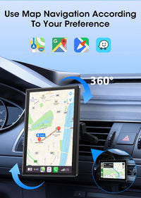 Écran CarPlay Universel Sans Fil 7, 8 ou 9 Pouces – Support Magnétique et Ventouse, vue 17