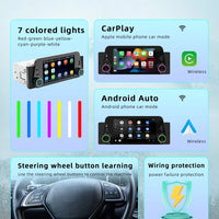 Autoradio CarPlay 1 DIN Universel – Écran 5 Pouces, Sans Fil, Bluetooth, FM, vue 9