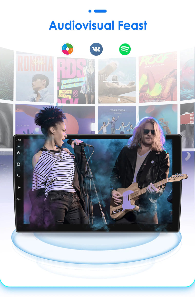Autoradio CarPlay Fiat 500 (2007-2015) – Écran 7 pouces, 8 cœurs, jusqu'à 8 Go + 128 Go, vue 23