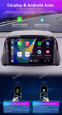 Autoradio CarPlay Renault Koleos (2008-2016) – Écran 9 pouces sans fil, jusqu'à 16 Go + 512 Go, vue 13