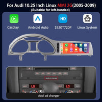 Autoradio CarPlay Audi Q7 4L (2005-2015) – Écran 10,25 pouces, Android 8 cœurs ou Linux, MMI 2G / 3G, vue 12