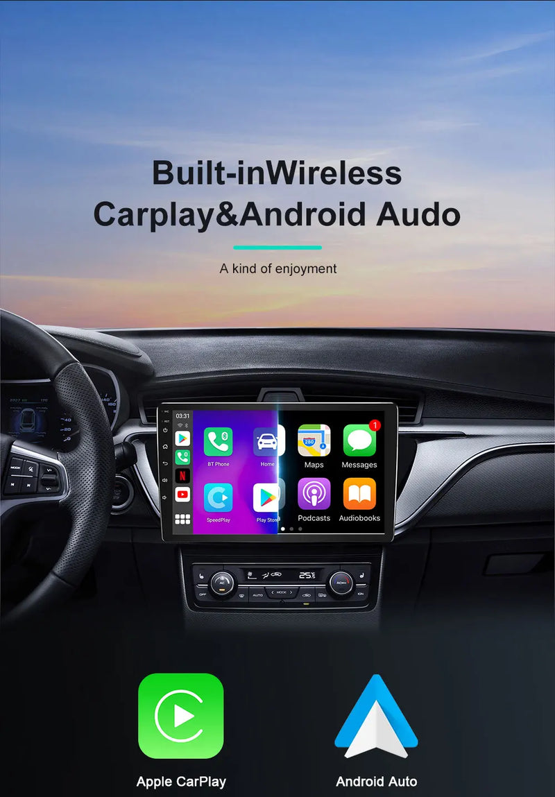Autoradio CarPlay Dacia Duster 1 (2010-2015) – Écran 9 pouces, jusqu'à 12 Go + 256 Go, vue 13
