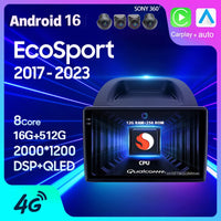 Autoradio CarPlay Ford EcoSport (2017-2023) – Écran QLED 10 pouces