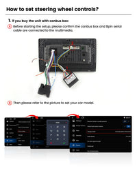 Autoradio CarPlay Nissan Qashqai J10 (2006-2013) – Écran IPS 9 pouces, Android 14, sans fil, vue 19