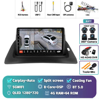 Autoradio CarPlay Renault Kangoo (2009-2018) – Écran 9 pouces, Android 16, jusqu'à 16 Go + 512 Go, vue 46