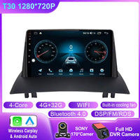 Autoradio CarPlay Renault Mégane 2 (2002-2009) – Écran 9 pouces, option écran 2K, jusqu'à 12 Go + 256 Go, vue 47