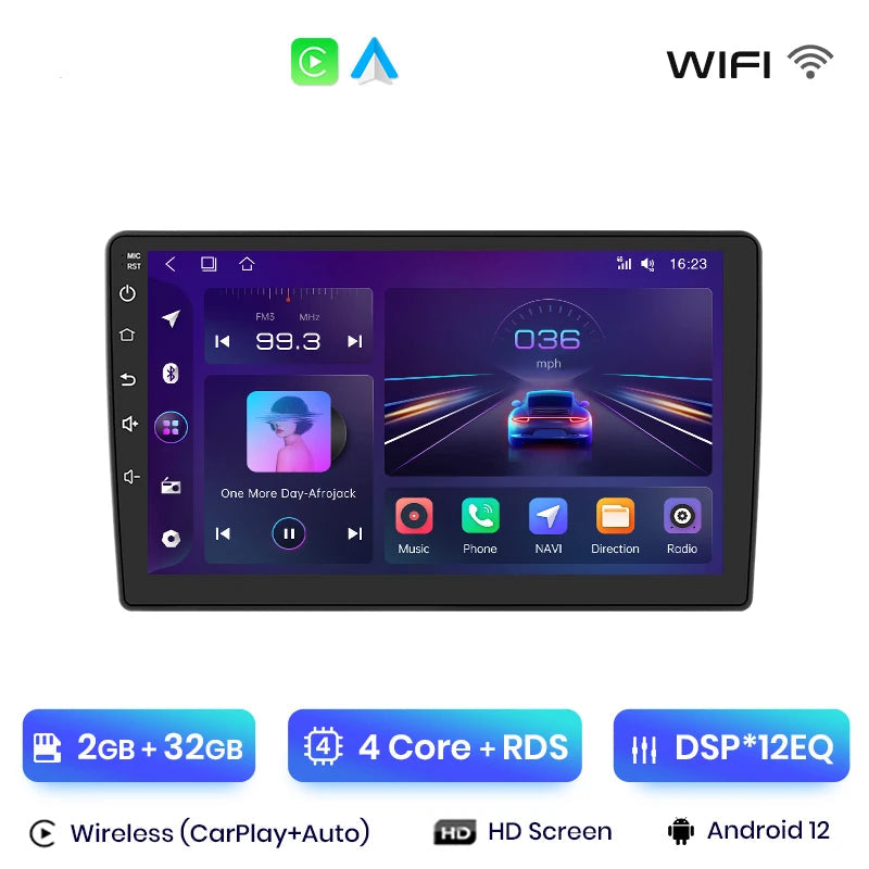 Autoradio Peugeot 407 CarPlay – Écran HD, GPS et Bluetooth