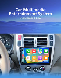Autoradio CarPlay Hyundai Tucson (2004-2009) – Écran 10 pouces, jusqu'à 16 Go + 256 Go, vue 9