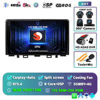 Autoradio CarPlay Kia Rio YB et Stonic (2016-2020) – Écran 9 pouces, jusqu'à 16 Go + 512 Go, vue 47