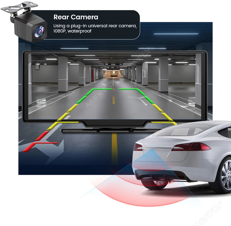 Écran CarPlay Portable Universel – 6,86 ou 10,26 Pouces, Sans Fil, FM et AUX, vue 31