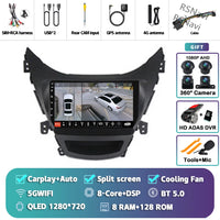 Autoradio CarPlay Hyundai Elantra (2012-2015) – Écran 9 pouces sans fil, jusqu'à 16 Go + 512 Go, vue 35