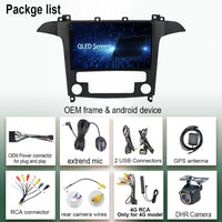 Autoradio CarPlay Ford S-Max (2006-2015) – Écran 9 pouces sans fil, jusqu'à 12 Go + 256 Go, vue 6