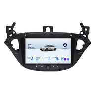 Autoradio CarPlay Opel Corsa E et Adam (2015-2019) – Écran QLED, jusqu'à 8 Go + 256 Go, vue 2