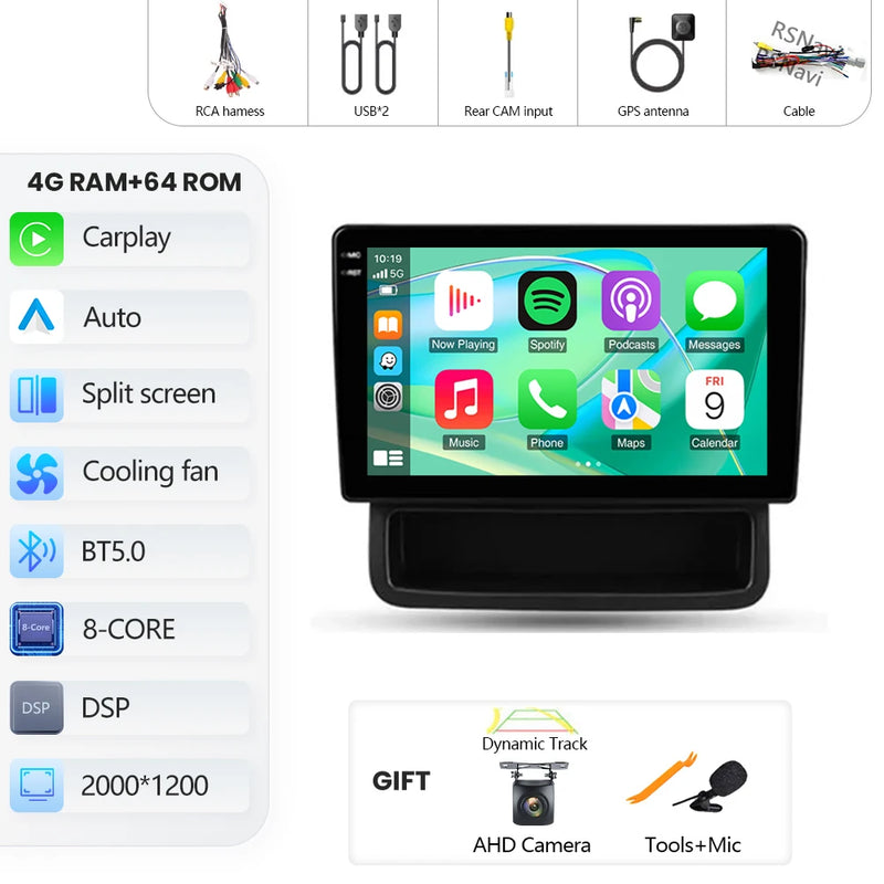 Autoradio CarPlay Renault Trafic 2, Opel Vivaro A et Nissan Primastar (2006-2014) – Écran tactile, jusqu'à 16 Go + 512 Go, vue 25