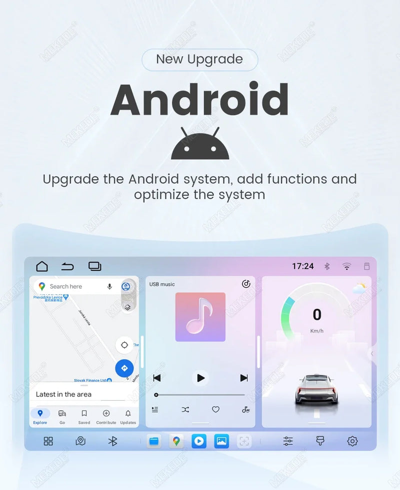 Autoradio CarPlay 2 DIN Universel – Écran 7 Pouces, Android, 2 Go ou 4 Go, vue 14
