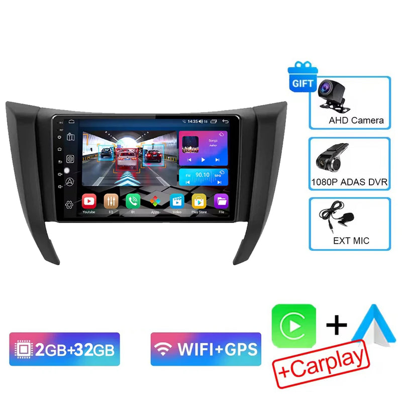 Autoradio CarPlay Nissan Navara NP300 D23 (2014-2021) – Écran 9 pouces, Android 16, vue 39